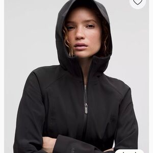 ISO Lululemon Repelshell in black - size 0 or 2.